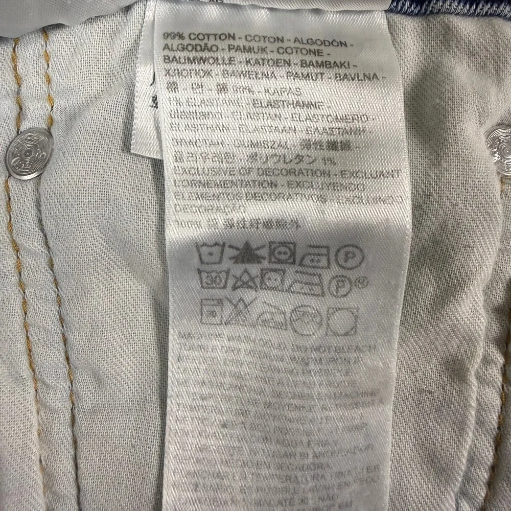 Levis 505 Regular Fit Jeans Mens 40x30 Blue Medium Wash Straight‎ Leg Denim